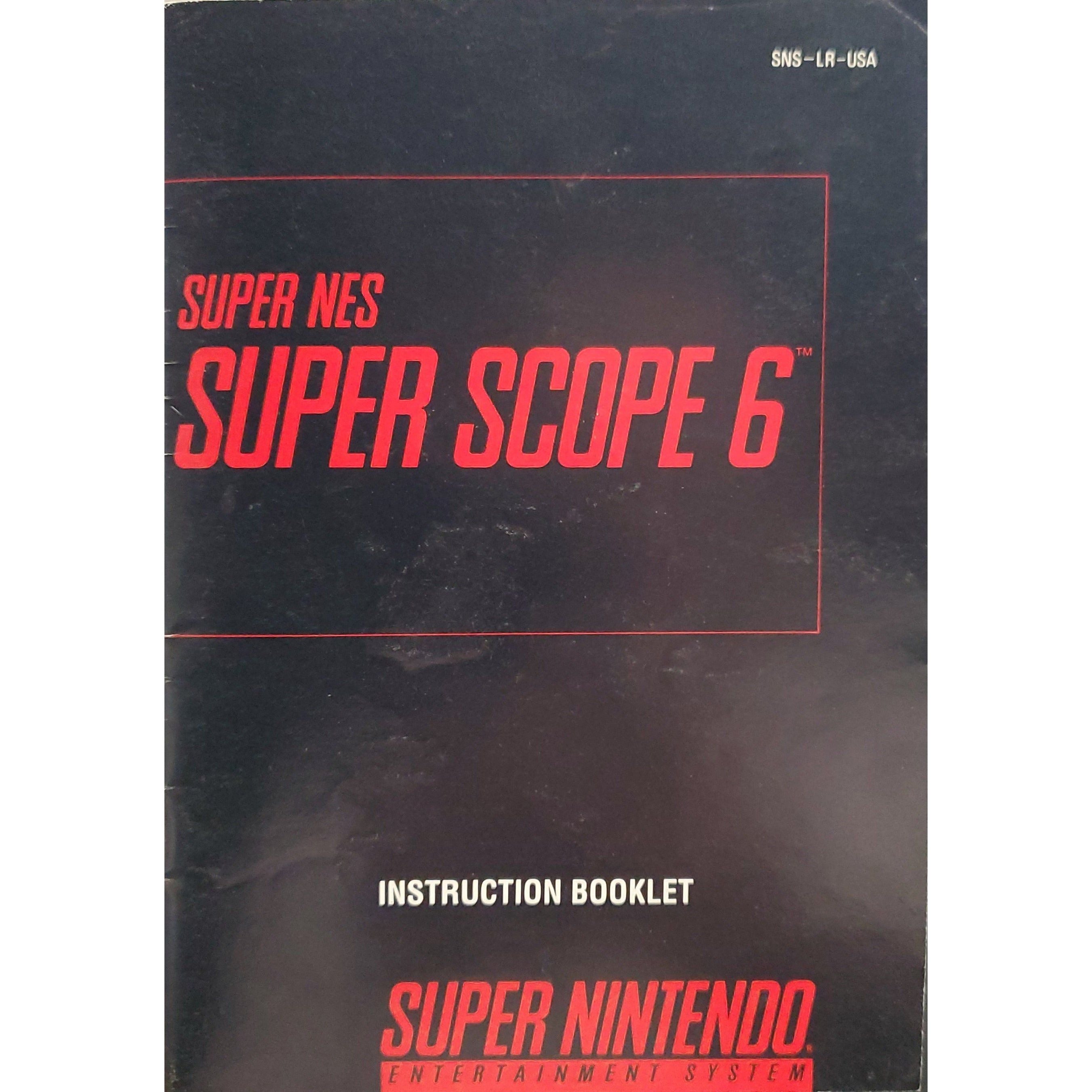 SNES-Super Scope 6 (Manuel)