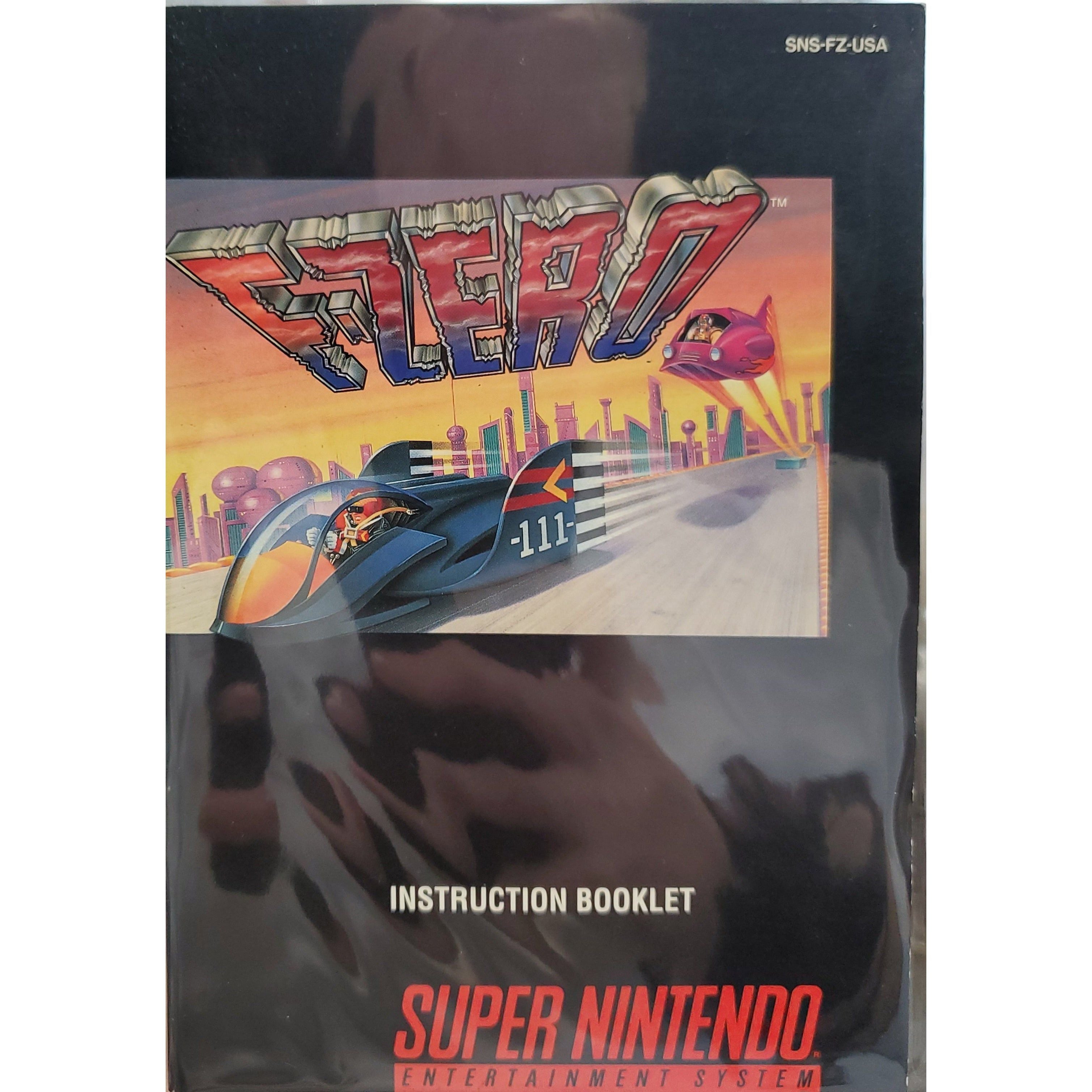 SNES - F-Zéro (Manuel)