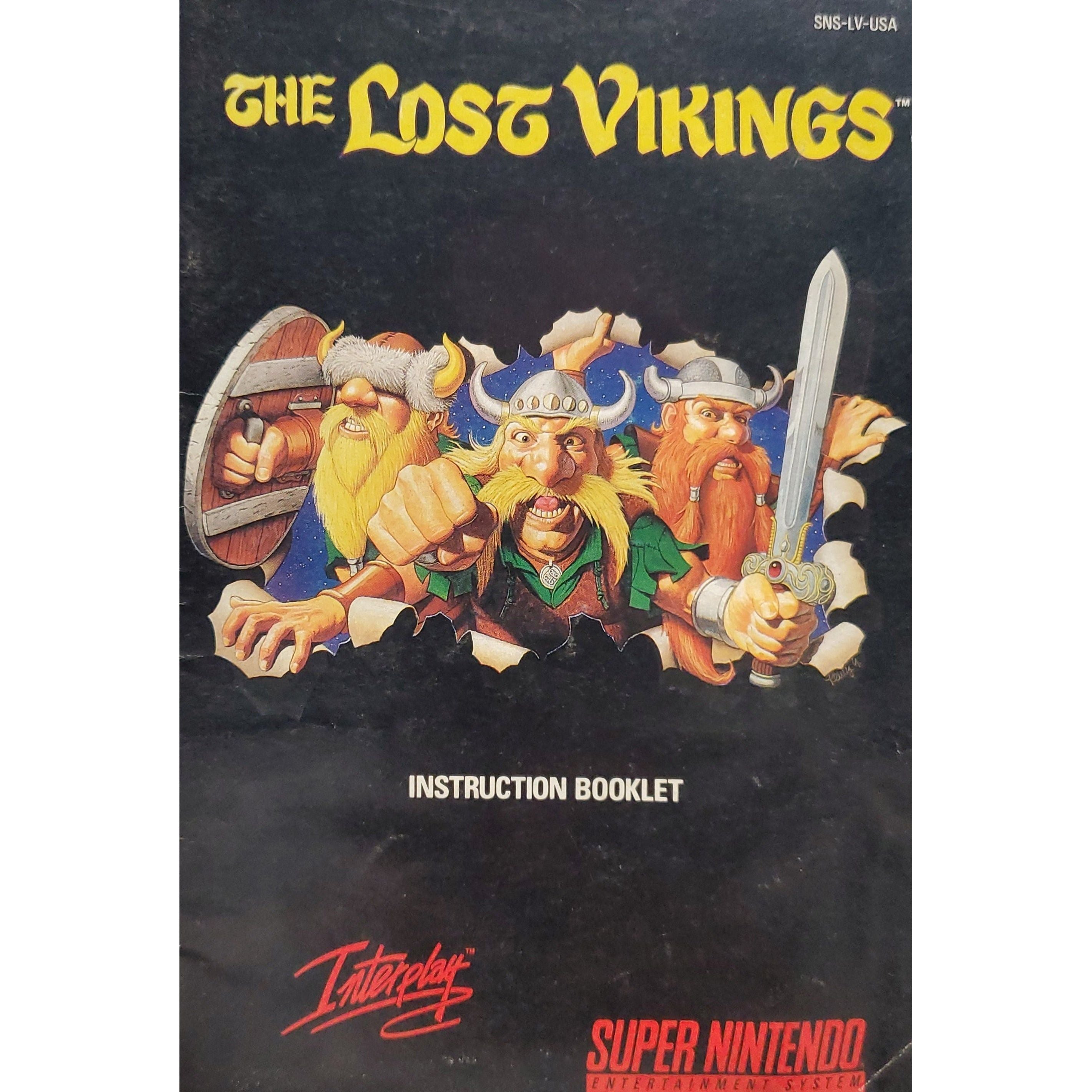 SNES - Les Vikings perdus (Manuel)