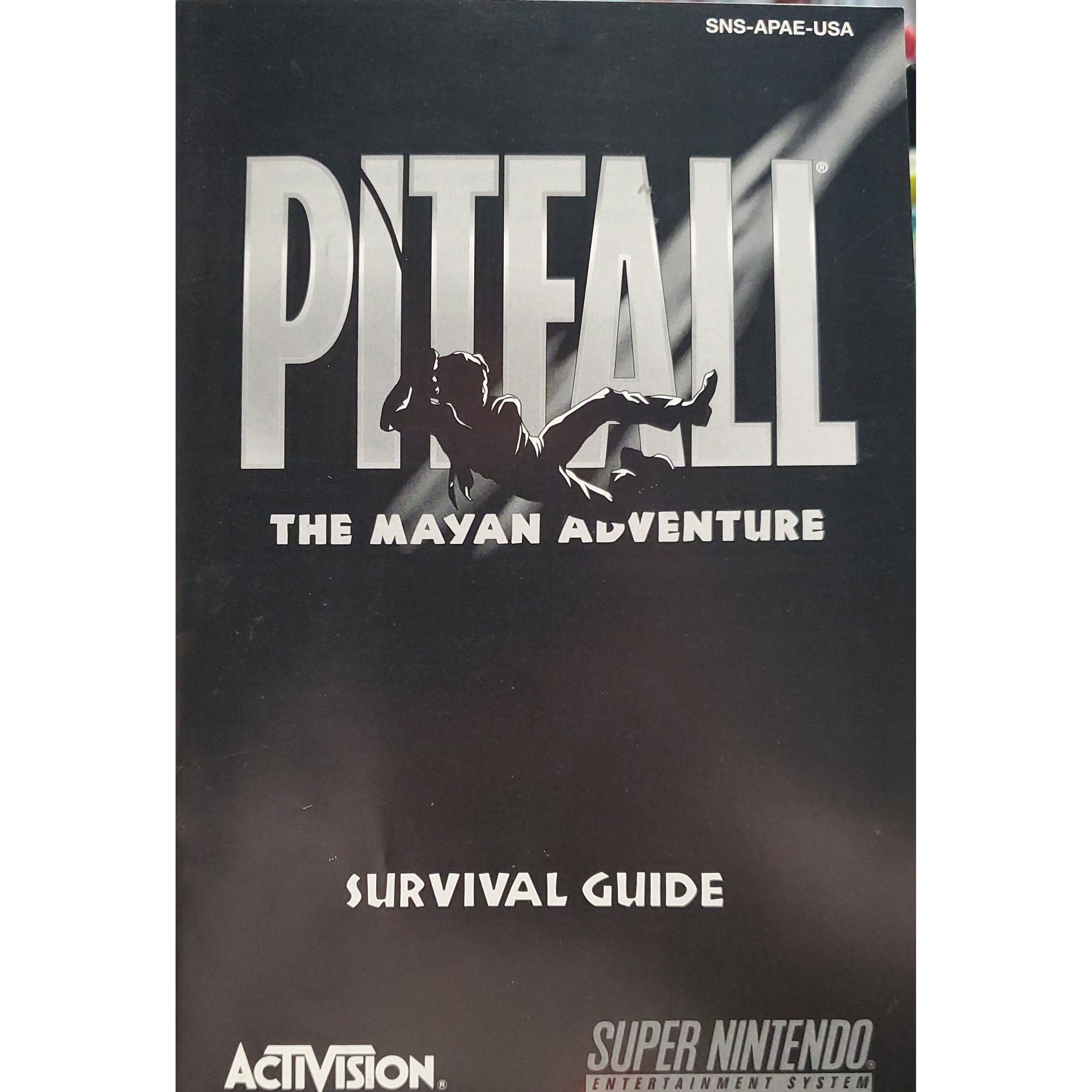 SNES - Pitfall The Mayan Adventures (Manuel monochrome)