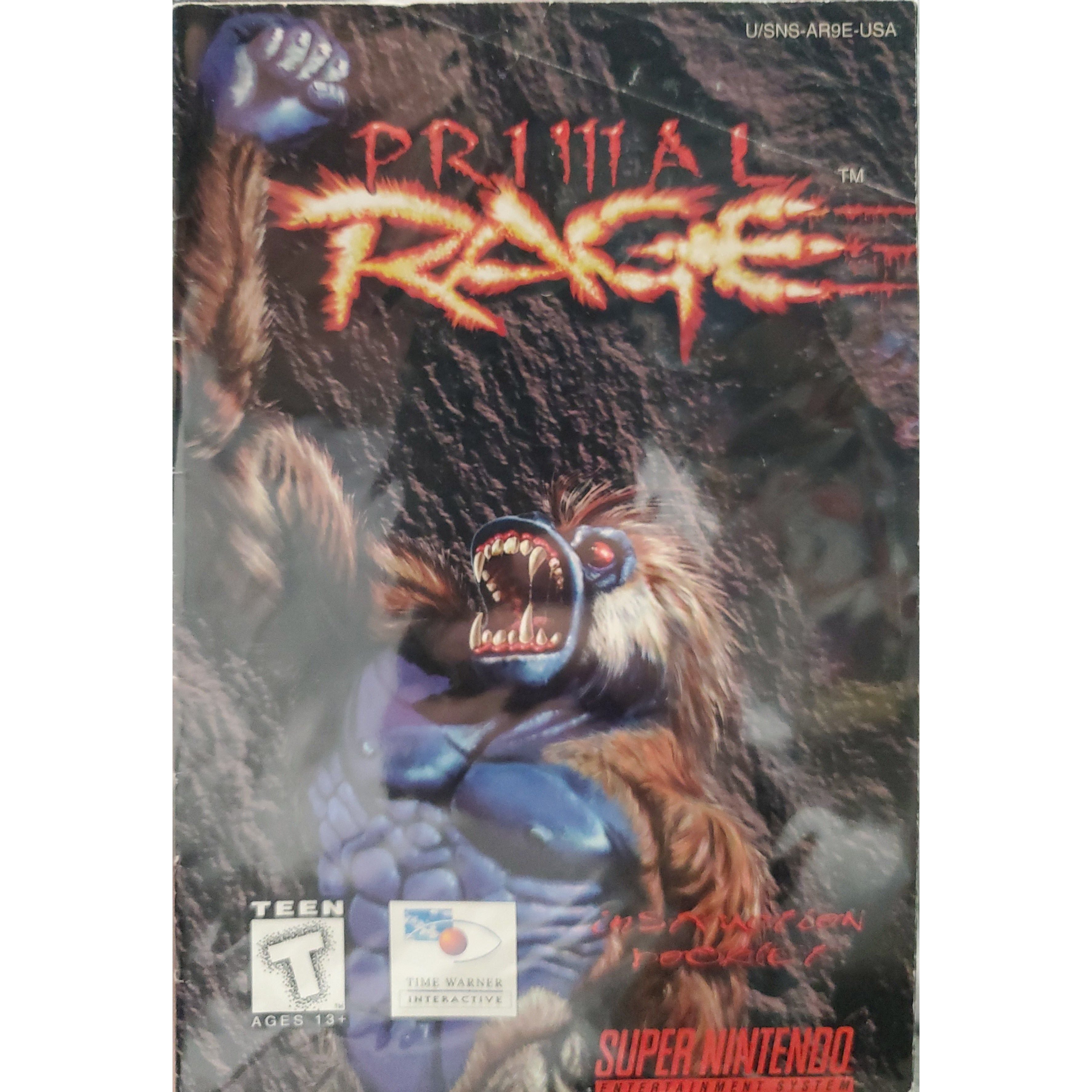 SNES - Primal Rage (Manuel)