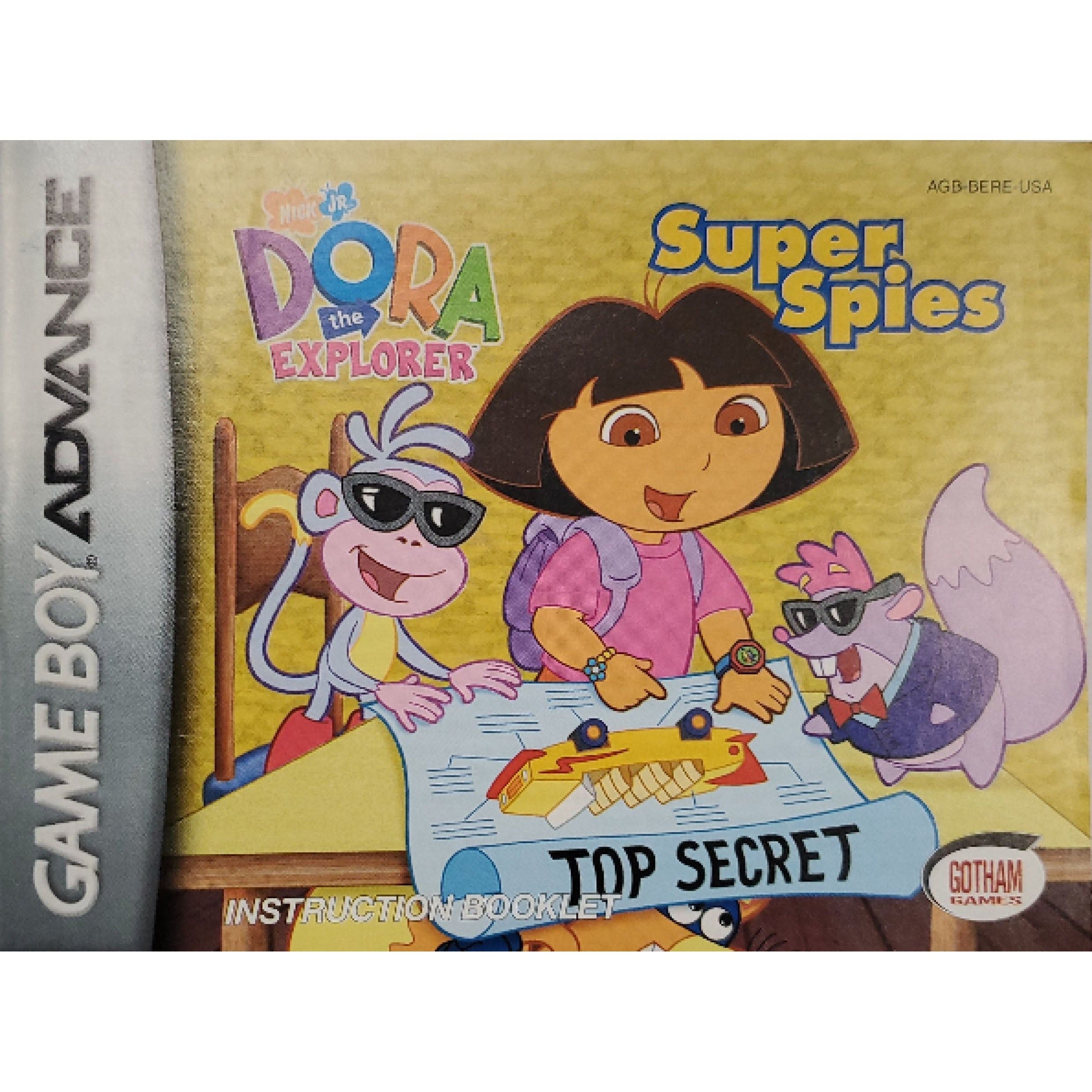 GBA - Dora the Explorer Super Spies (Manual)