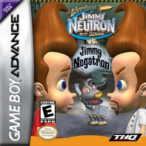 GBA - Jimmy Neutron Vs. Jimmy Negatron (Cartridge Only)