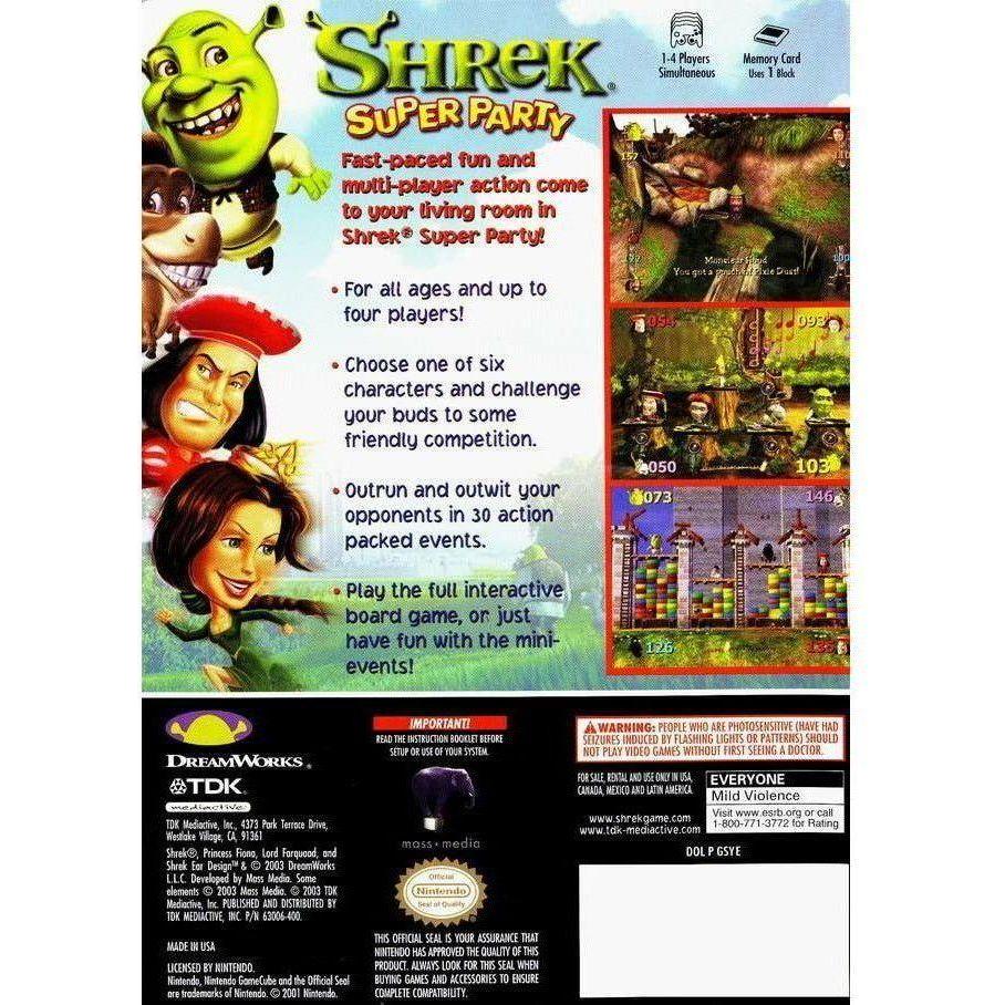 GameCube - Shrek Super Fête