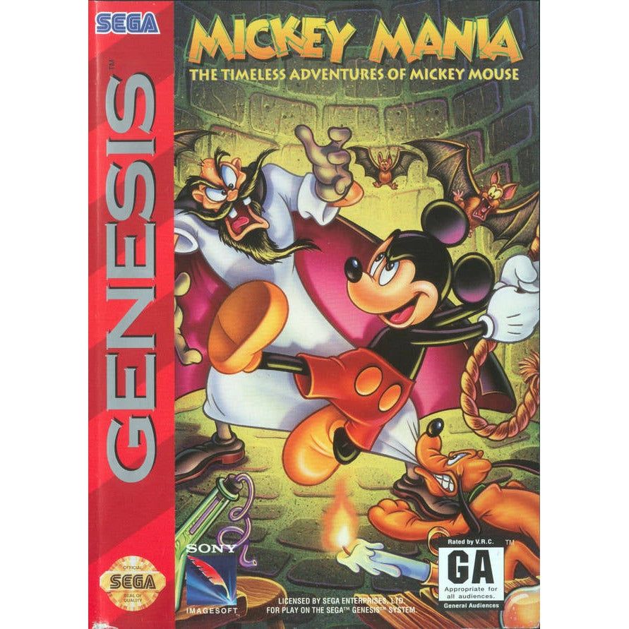 Genesis - Mickey Mania Les aventures intemporelles de Mickey Mouse (cartouche uniquement)