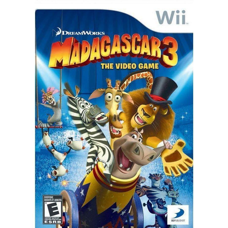 Wii - Madagascar 3 Video Game