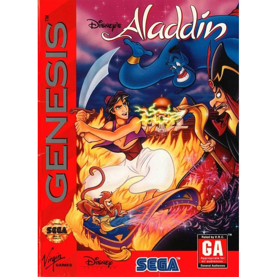 Genesis - Aladdin de Disney (cartouche uniquement)