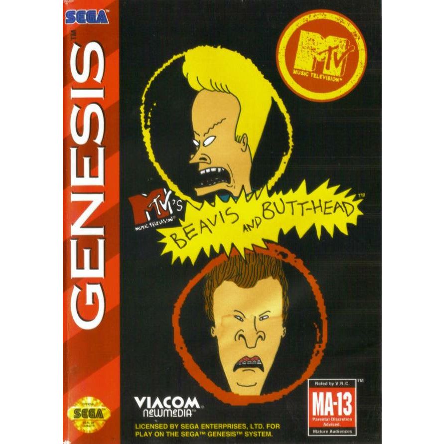 Genesis - Beavis et Butt-Head de MTV (cartouche uniquement)