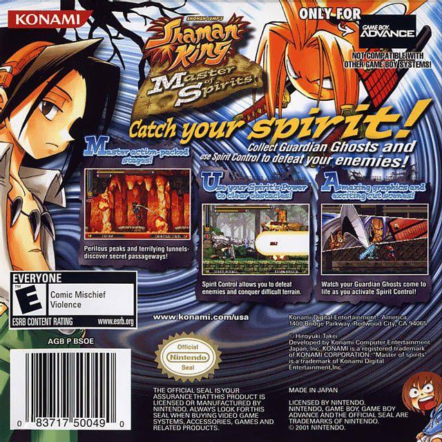 GBA - Shaman King Master of Spirits (Cartridge Only)