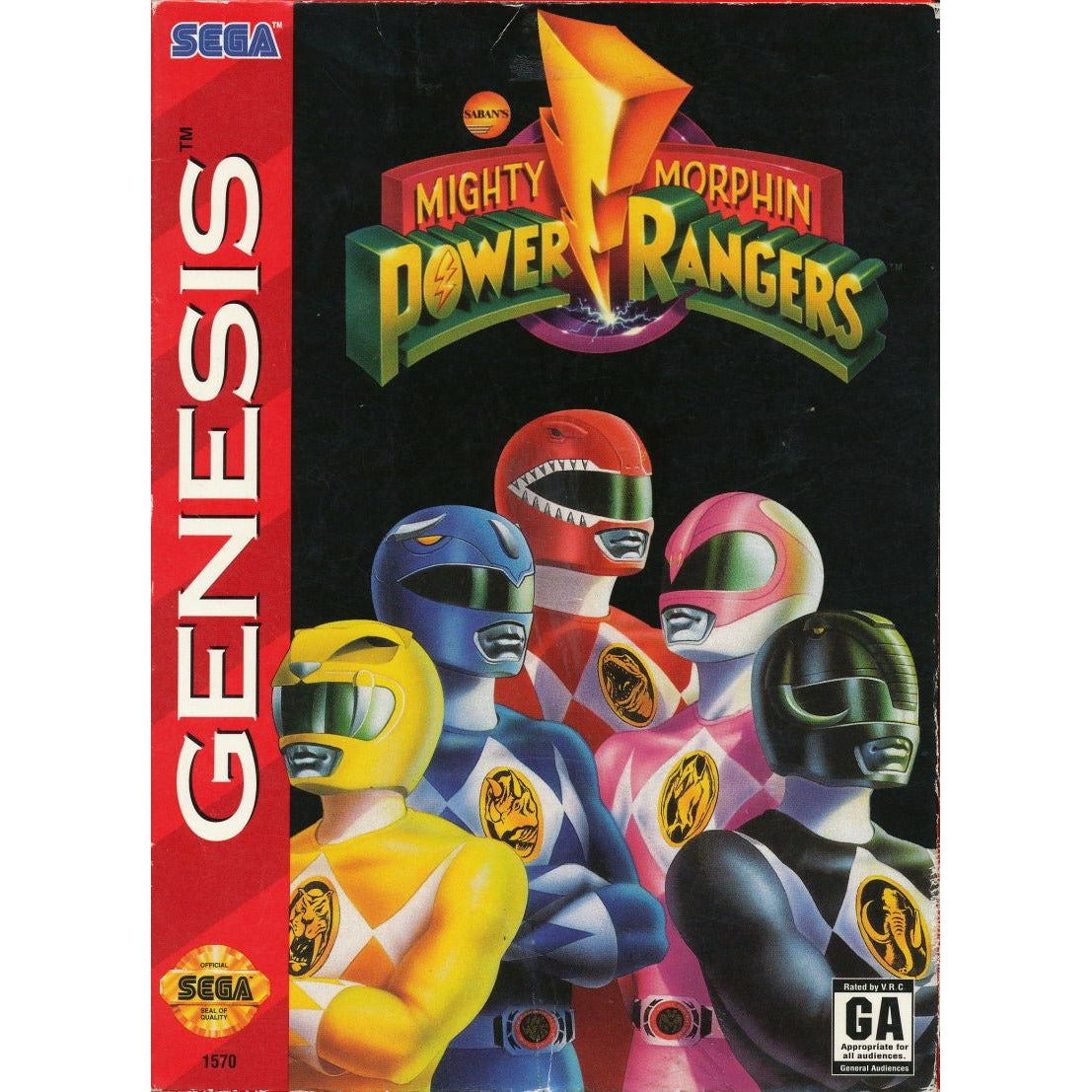 Genesis - Mighty Morphin Power Rangers (au cas où)