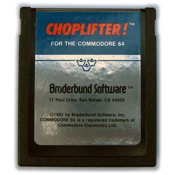 C64 - Choplifter (cartouche uniquement)