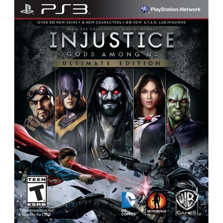 PS3 - Injustice Gods Among Us Ultimate Edition