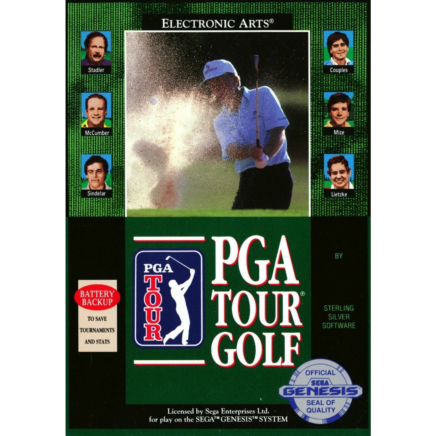 Genesis - PGA Tour Golf (cartouche uniquement)