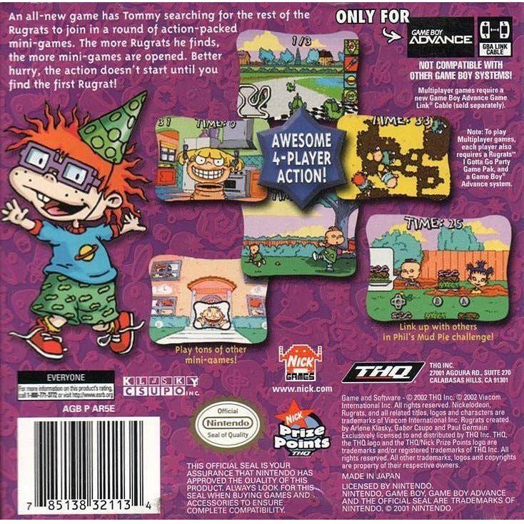 GBA - Rugrats - I Gotta Go Party (Cartridge Only)