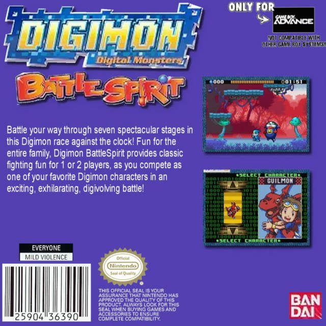 GBA - Digimon Battle Spirit (cartouche uniquement)