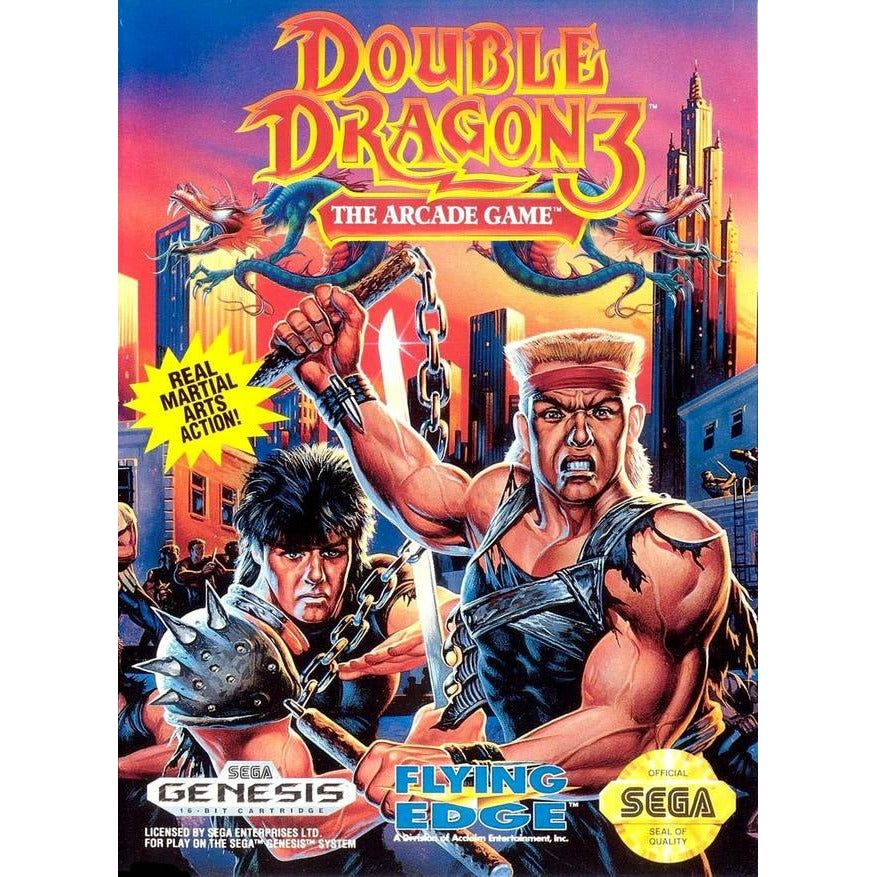 Genesis - Double Dragon 3 The Arcade Game (Cartridge Only)