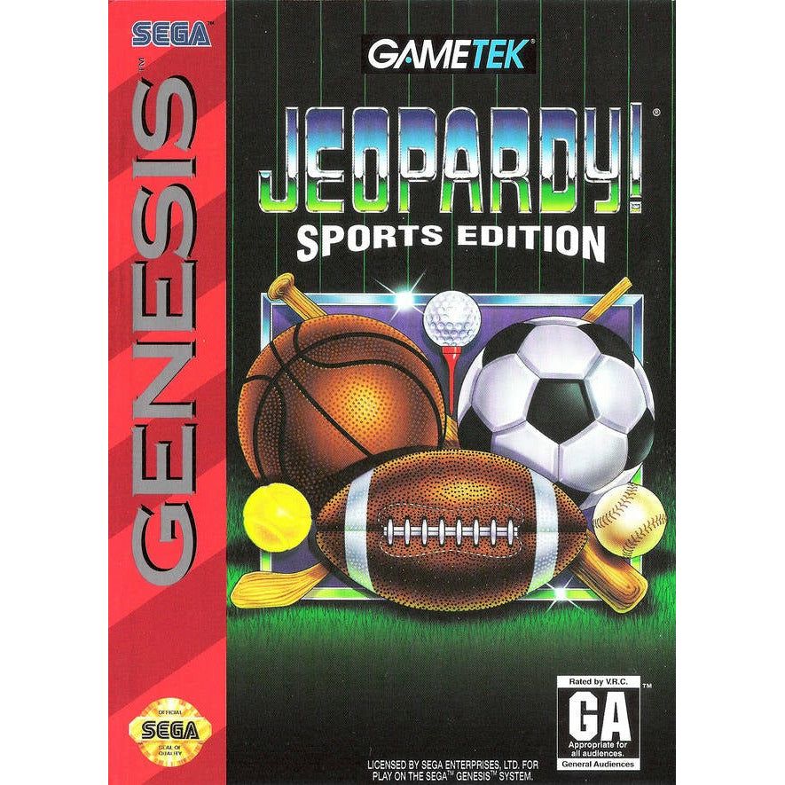 Genesis - Jeopardy Sports Edition (cartouche uniquement)