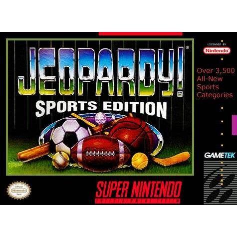 SNES - Jeopardy! Sports Edition (Cartridge Only)