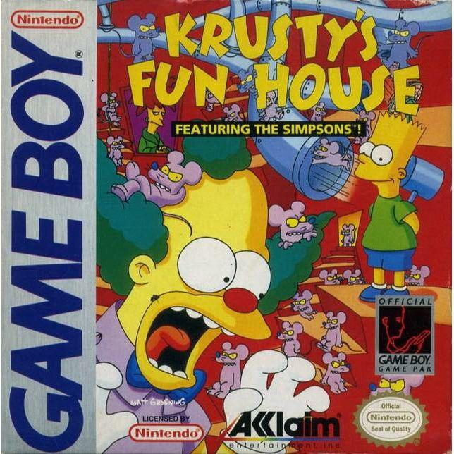 GB - Krusty's Fun House (cartouche uniquement)