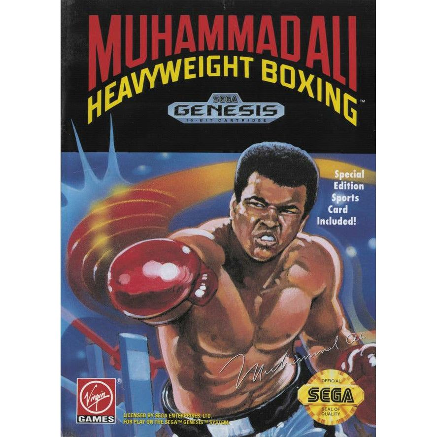 Genesis - Muhammad Ali Heavyweight Boxing (cartouche uniquement)