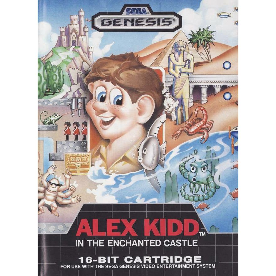 Genesis - Alex Kidd et le château enchanté (cartouche uniquement)