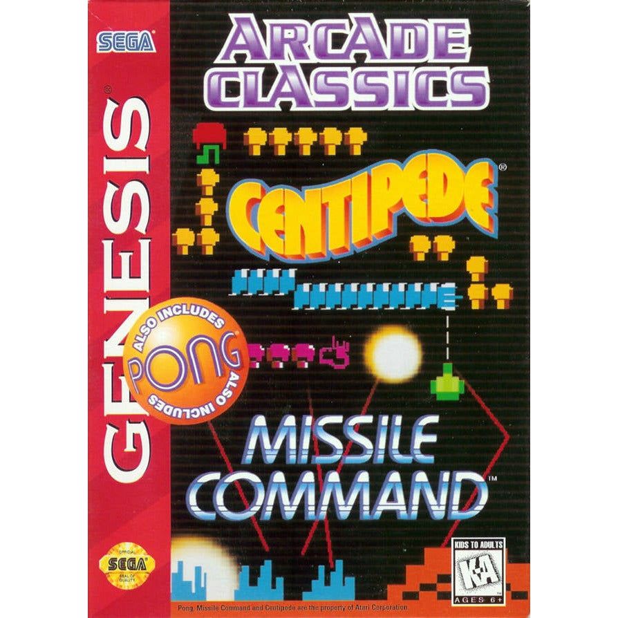 Genesis - Arcade Classics (In Case)