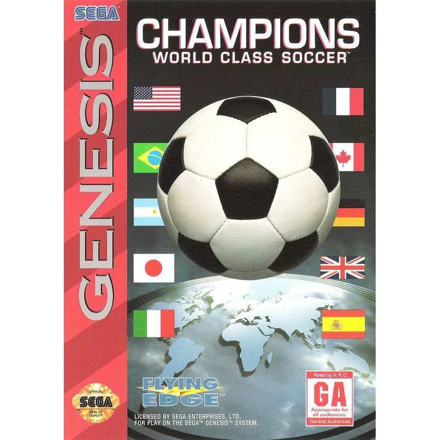 Genesis - Champions - World Class Soccer (cartouche uniquement)