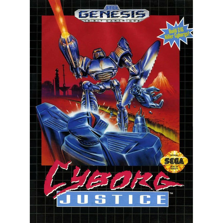 Genesis - Cyborg Justice (cartouche uniquement)