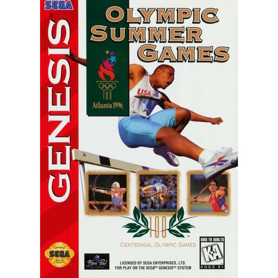 Genesis - Jeux Olympiques d'été d'Atlanta 1996 (cartouche uniquement)