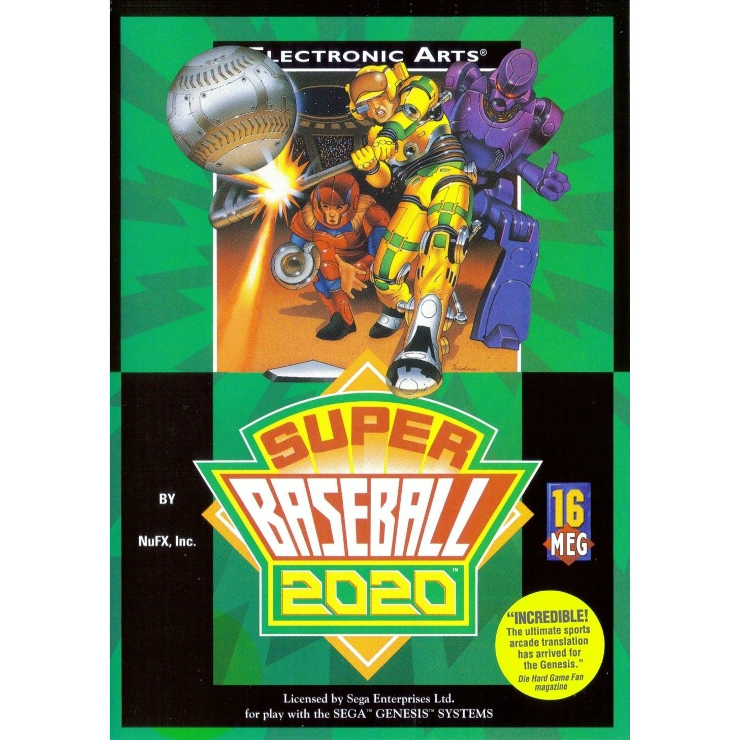 Genesis - Super Baseball 2020 (Cartridge Only)