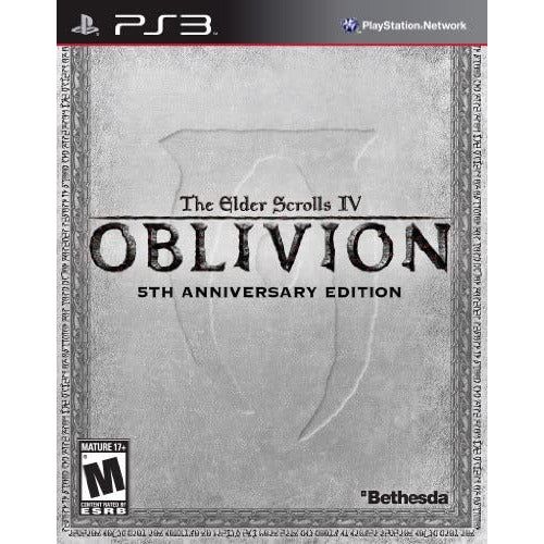 PS3 - The Elder Scrolls IV Oblivion Édition 5e anniversaire