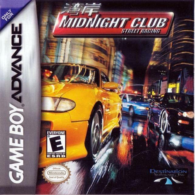 GBA - Midnight Club : destination des courses de rue