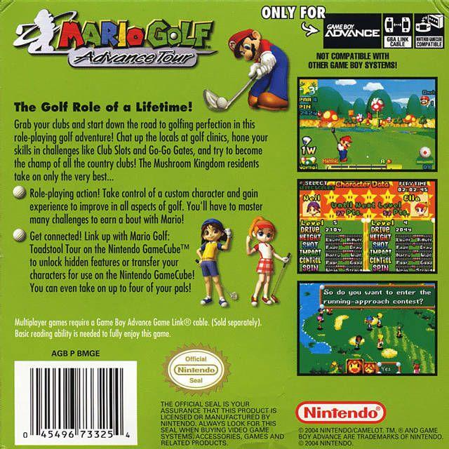 GBA - Mario Golf Advance Tour (Cartridge Only)