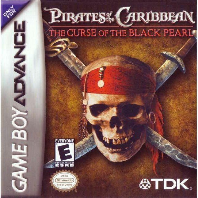 GBA - Pirates des Caraïbes - La Malédiction du Black Pearl (Cartouche uniquement)