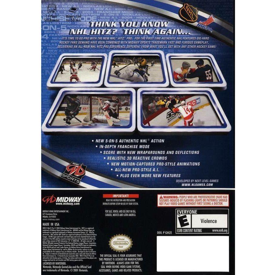 GameCube - NHL Hitz Pro