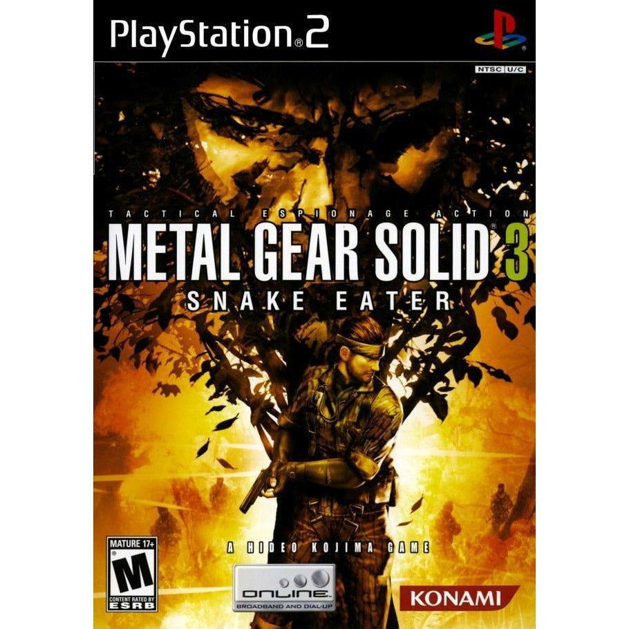 PS2 - Metal Gear Solid 3 Mangeur de Serpent