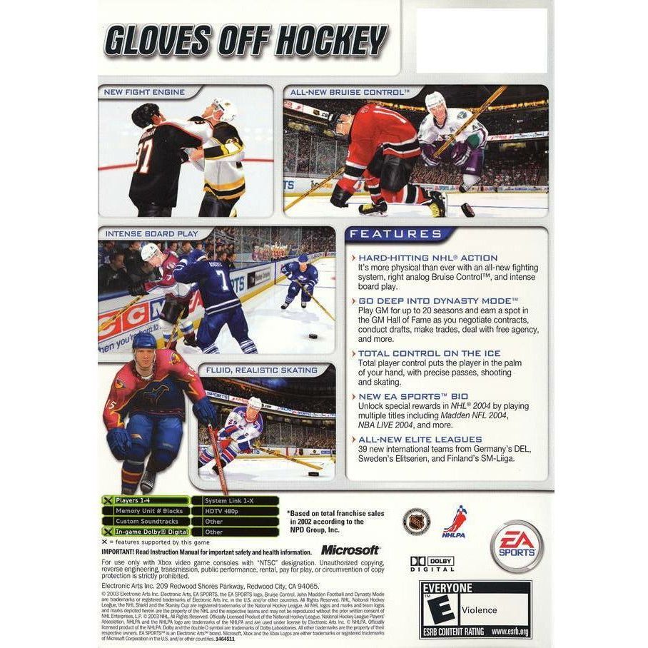 XBOX - NHL 2004