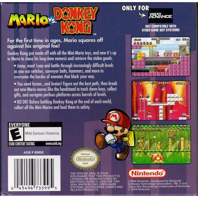 GBA - Mario vs Donkey Kong (Cartridge Only)