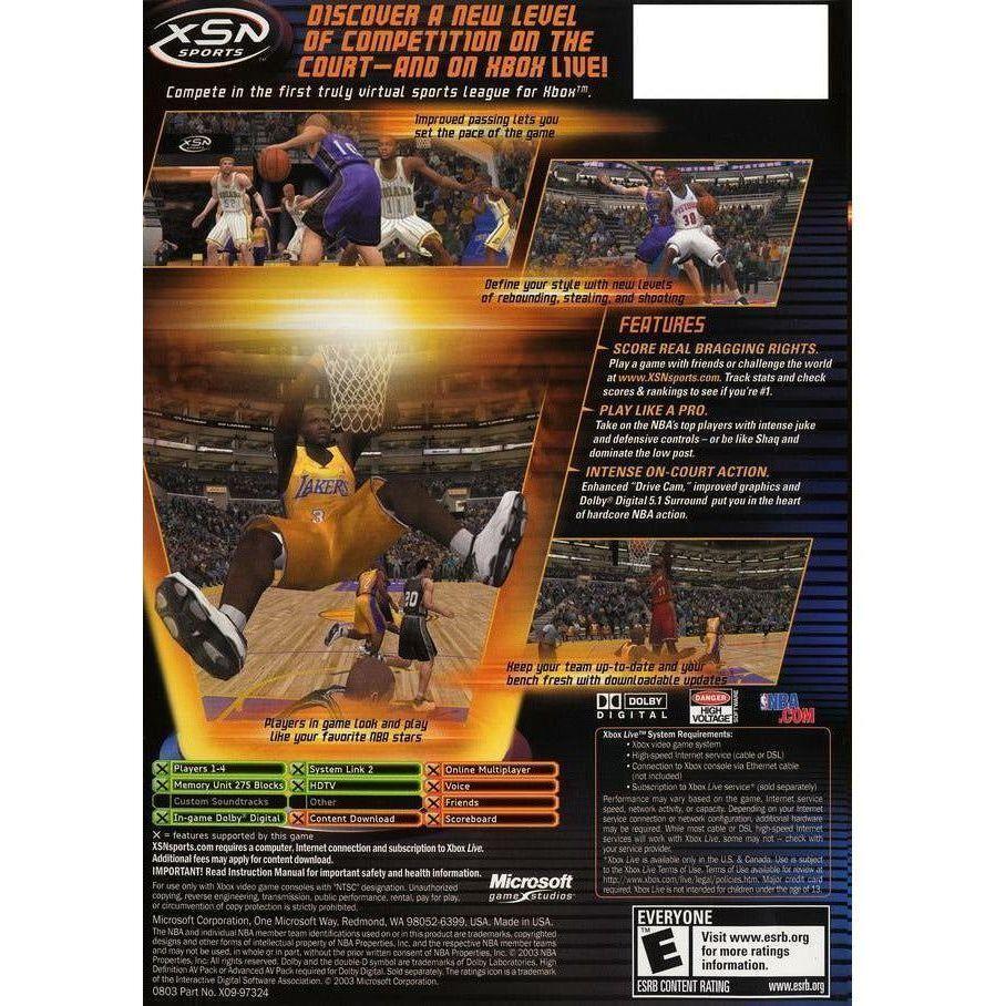 XBOX-NBA Inside Drive 2004