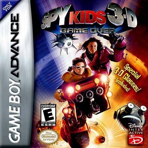 GBA - Spy Kids 3D Game Over (cartouche uniquement)