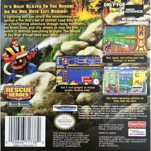 GBA - Rescue Heroes Billy Blazes