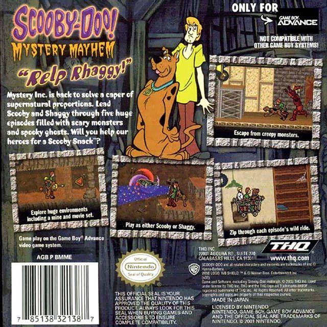 GBA - Scooby Doo! Mystery Mayhem (Cartridge Only)