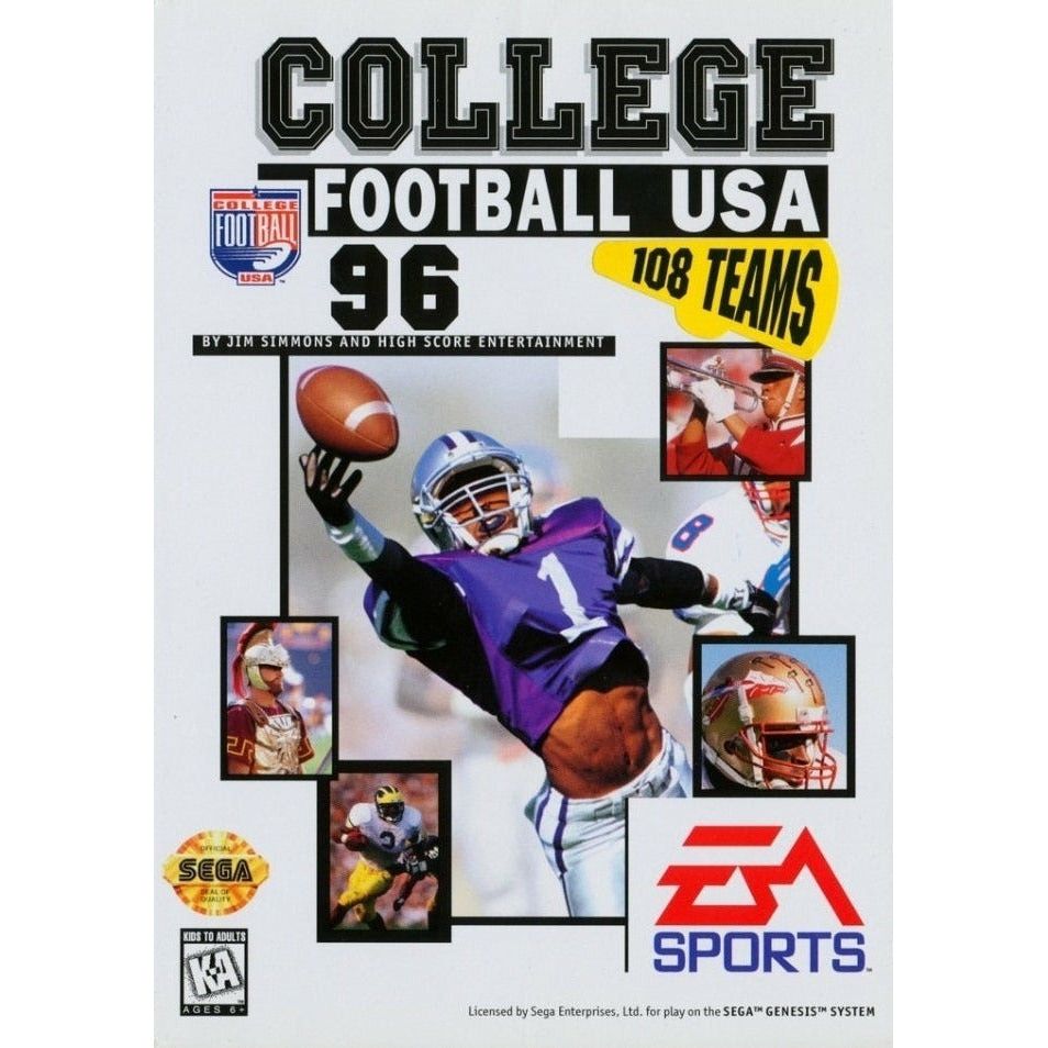 Genesis - College Football USA 96 (In Case)