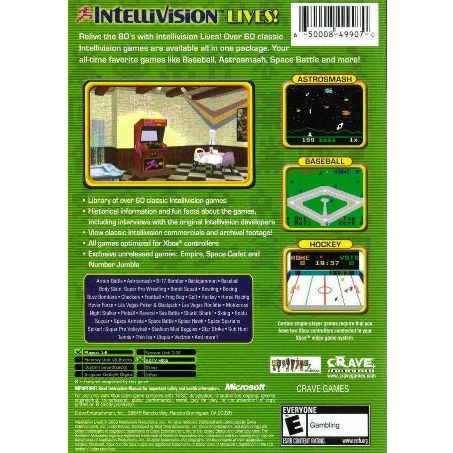 XBOX - Intellivision vit !