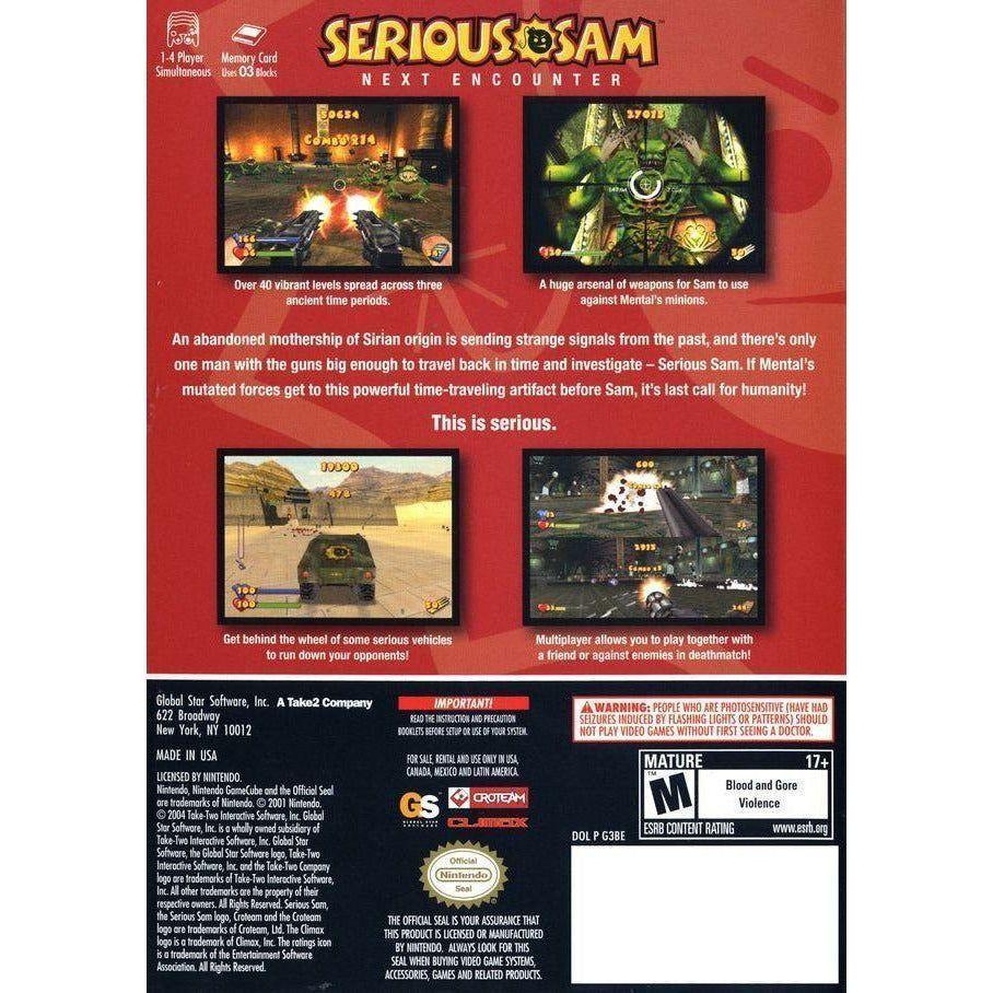 GameCube - Serious Sam - Prochaine rencontre