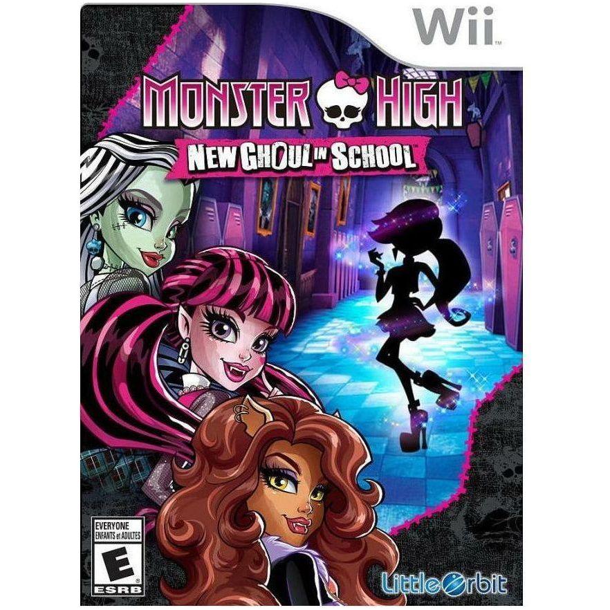 Wii - Monster High New Ghoul In School