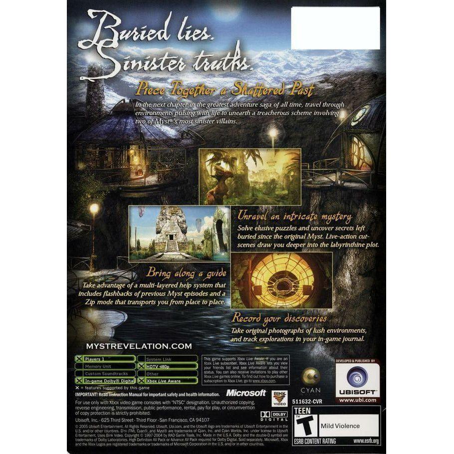 XBOX - Myst IV Revelation