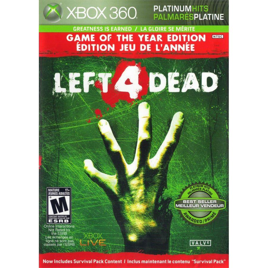 XBOX 360 - Left 4 Dead Game Of the Year Edition