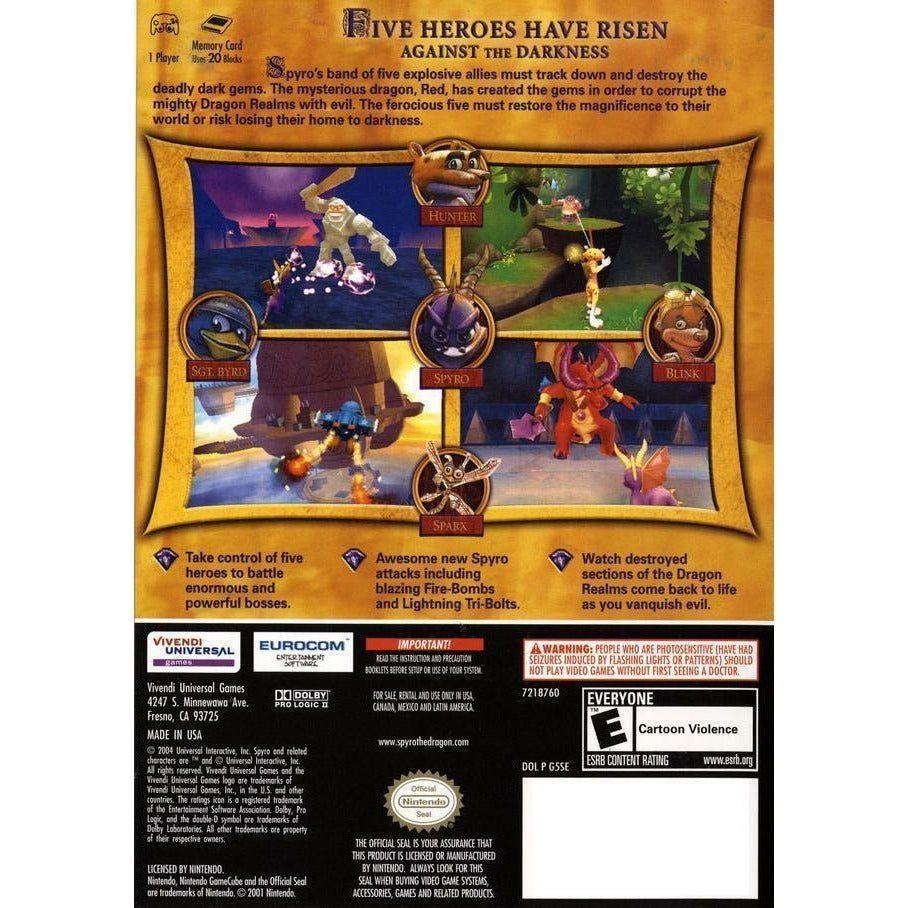 GameCube - Spyro La queue d'un héros