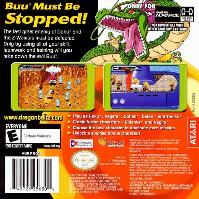 GBA - Dragon Ball Z Buu's Fury (Cartridge Only)